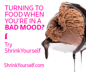 Turning to food when you're in a bad mood?