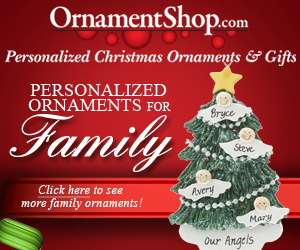 Family Christmas Ornaments