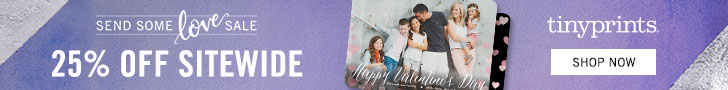 Send some love sale - save 25% sitewide!