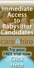 Find a Babysitter at Care4hire