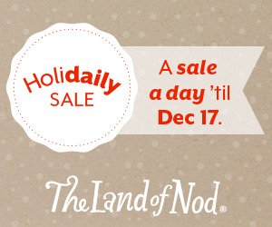 The Land of Nod HoliDAILY Toy Sale