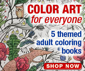 Adult Coloring Books on LeisureArts.com