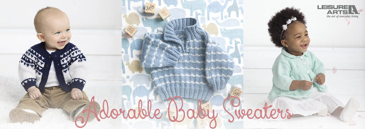 Adorable Baby Sweaters