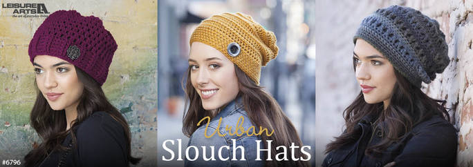 Urban Slouch Hats – Crochet Pattern Book Review – Goddess Crochet