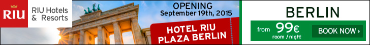 Hotel Riu Plaza Berlin Banners