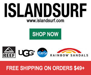 Free shipping on best beach brands at www.islandsurf.com