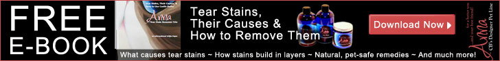natural tear stain remover FREE e-book