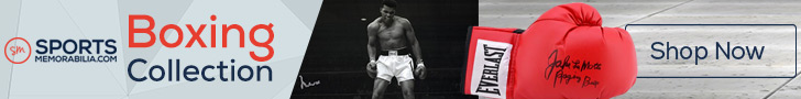 Shop for Thousands of Authentic Autographed Boxing Collectibles at SportsMemorabilia.com