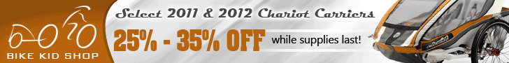 Chariot Carriers 25% off 30% Bike Kid Shop
