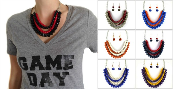 Fashion Friday- 10/31/14- Game Day Accessories 60% off &amp;amp; FREE SHIPPING with Code TEAM