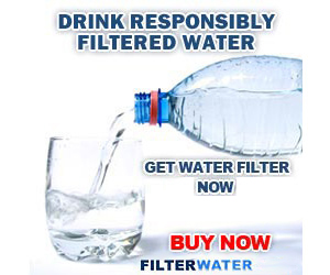 Drink Responsibly, Filter Water Now