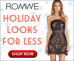 Get your holiday look for less at ROMWE