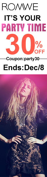 It’s not too late to save with ROMWE! Find great holiday fashions starting at $4.99 through 12/9