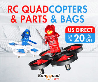 20% OFF RC Quadcopters & Accessories in US Direct from BANGGOOD TECHNOLOGY CO., LIMITED