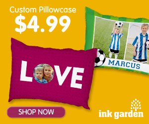 Personalized Pillowcase – Just $4.99 – Save $17!