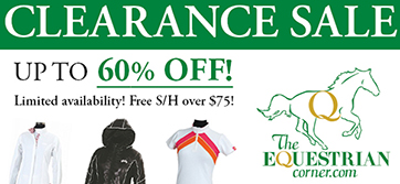 Equestrian Clearance Sale