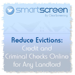 Reduce Evictions: Credit and Criminal Checks Online for Any Landlord