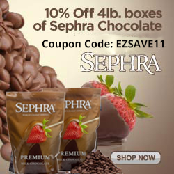 sephrausa.com - 10% Off On Sephra Belgian Dark Semi Sweet Chocolate 4 lb box | Free Shipping