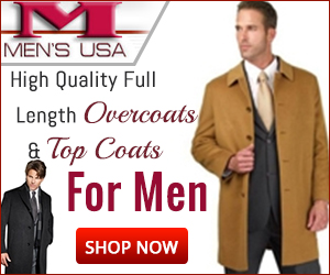 Overcoats & Top coats for Men