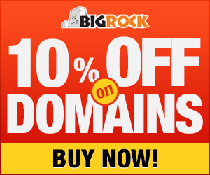 Enjoy Domains @ 10% discount