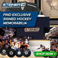 Find hockey memorabilia at SteinerSports.com