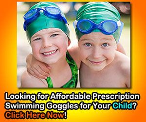 Most Affordable Prescription Swimming Goggles for Kids with Free Shipping Worldwide from GogglesnMore.com