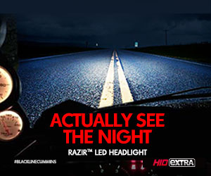 Actually See The Night, RAZIR LED Headlight