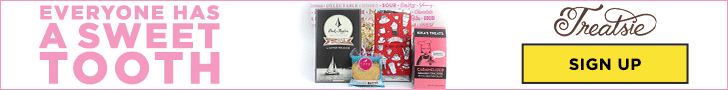 Get double the sweets in your first Treatsie
box!