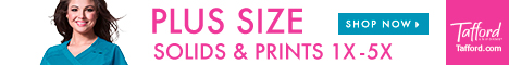 Great Selection of Plus Size Scrubs @Tafford