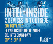 Buy 1 and Get 1 for Free: GearBest Intel Tablets Special Sale(Sep.12- Sep.17)