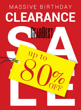 Clearance Sales: UP to 80% OFF + Free Shipping