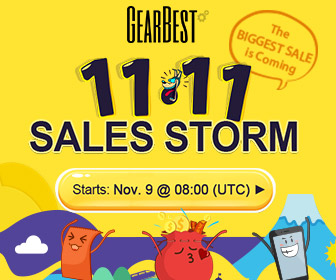 Gearbest Double 11 Sales Sorm: Win XiaoMi Mi5 For Free