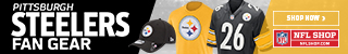 Shop for official Pittsburgh Steelers fan gear and authentic collectibles