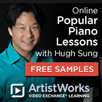 Online popular piano lessons hugh sung