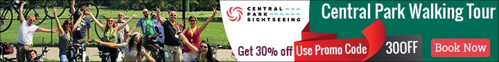 Central Park Walking Tour 30% Off