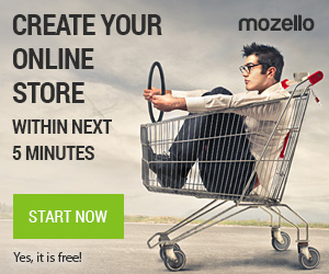 Create your online store within next 5 minutes