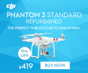 DJI Refurbished Phantom 3 Standard-The perfect time to start flying is now.