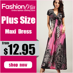 Plus Size Maxi dress from $12.95 Shop Now