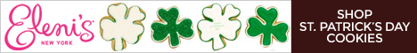 Shop St. Patrick's Day cookies at Eleni's New York!