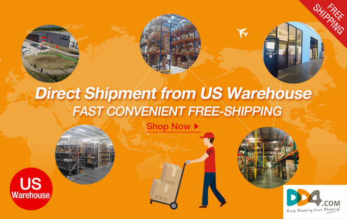 Direct shipment from US warehouse makes shopping worldwide convenient
