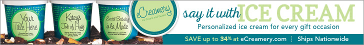 eCreamery - Personalized ice cream for every gift occasion