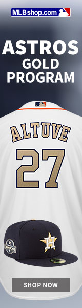 Shop the Houston Astros Gold Program at MLBShop.com