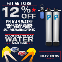 Take 12% Off Whole House Systems + 20% Off Drinking and Shower Filters at PelicanWater.com!  No code needed (valid 6/25-6/30)