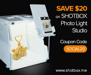 SHOTBOX Photography Light Studio Banner