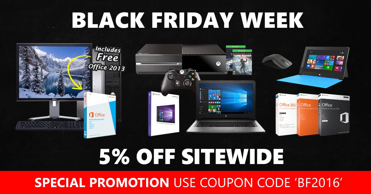 Save Big on Black Friday 2016 at My Choice Software!