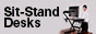 Sit stand workstation
