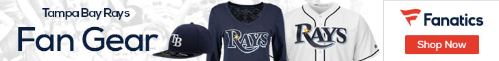 Tampa Bay Rays gear at Fanatics.com