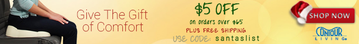 Save $5 plus Get Free Shipping at ContourLiving.com