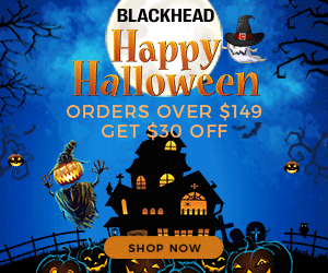 Blackhead Jewelry Happy Halloween Sale: Any Orders Over $149 Get $30 Off Code: hh30, Shop Now! Time: 10/20-11/01