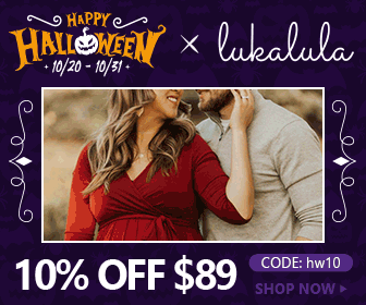 Lukalula Happy Halloween 10% OFF $89 CODE: hw10.